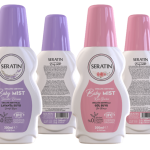 Organic Certified 200ml Baby Mist - Rose & Lavender