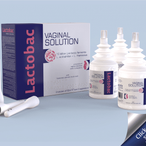 3x50ml Lactobac Vaginal Solution