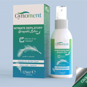 125ml Gynoment Intimate Depilatory Sprayable Lotion