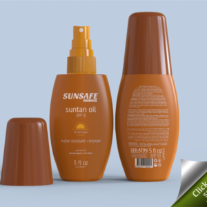 5 OZ Premium Series Suntan Oil SPF 6 / 10 / 20 / 30