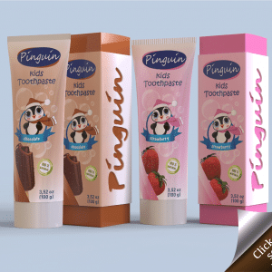 100gr Kids Toothpaste Strawberry / Chocolate