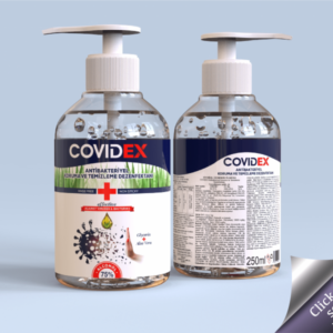 250ml Covidex Cleaning and Protection Sanitizer