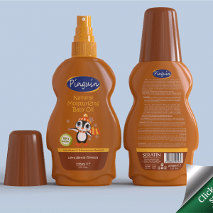 175ml Teddy Bear Moisturizing Baby Oil