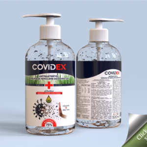 500ml Covidex Cleaning and Protection Sanitizer
