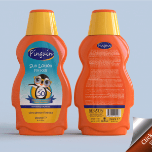 250ml Teddy Bear Sun Lotion for Kids