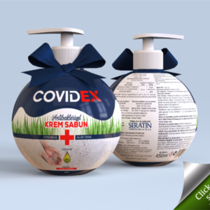 450ml Covidex Antibacterial Cream Soap