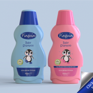 250ml Teddy Bear Baby Bath Shampoo