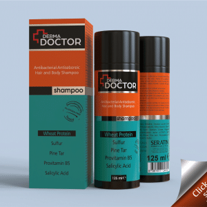 125ml Sulfur Pine Tar Shampoo